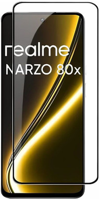 SRT Edge To Edge Tempered Glass for Realme Narzo 80X 5G(Pack of 1)