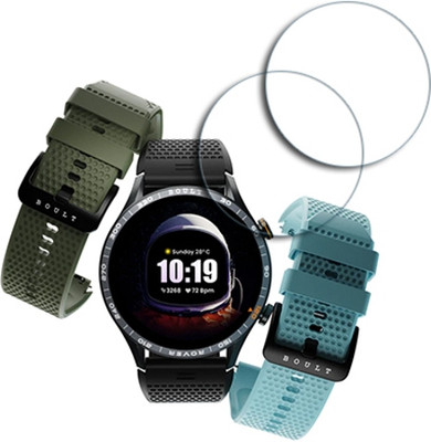 ARBAN Edge To Edge Tempered Glass for BOULT Rover 1.3 INCH SMARTWATCH SCREEN GUARD(Pack of 2)