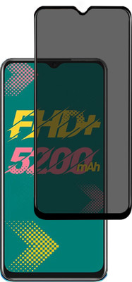 HUPSHY Edge To Edge Tempered Glass for INFINIX HOT 11(Pack of 1)