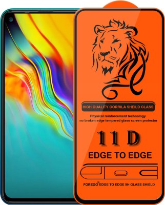 Forego Edge To Edge Tempered Glass for Infinix Hot 9(Pack of 1)