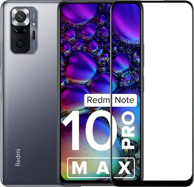 SEVEN7STAR Edge To Edge Tempered Glass for Redmi Note 10 Pro Max(Pack of 1)