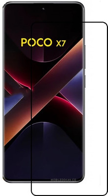 ROYALBASE Edge To Edge Tempered Glass for Poco X7 5G(Pack of 1)