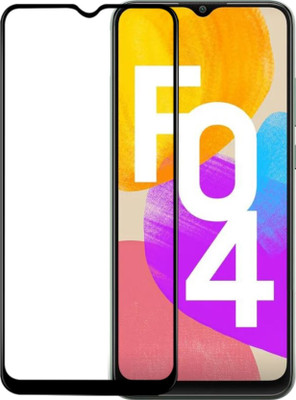 DMJHP Edge To Edge Tempered Glass for SAMSUNG Galaxy F04(Pack of 1)