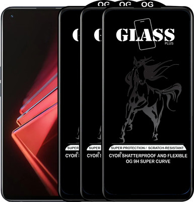 CYOR Edge To Edge Tempered Glass for OPPO K9 5G(Pack of 3)