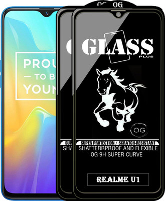 Rofix star Edge To Edge Tempered Glass for Realme U1(Pack of 2)