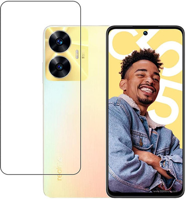 EITANSHA CREATION Edge To Edge Tempered Glass for realme C55, Realme C55(Pack of 1)