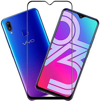 NIXSTAR Edge To Edge Tempered Glass for Vivo Y93(Pack of 1)