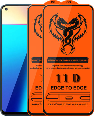 Forgive Edge To Edge Tempered Glass for Infinix Note 7(Pack of 2)