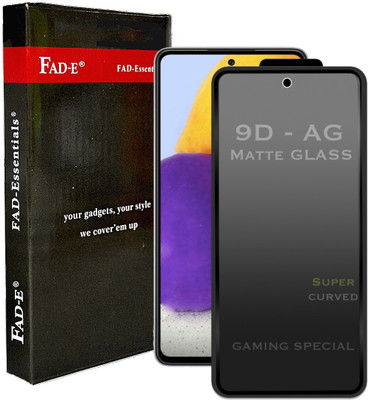 FAD-E Edge To Edge Tempered Glass for Samsung Galaxy A72, Samsung Galaxy A71(Pack of 1)