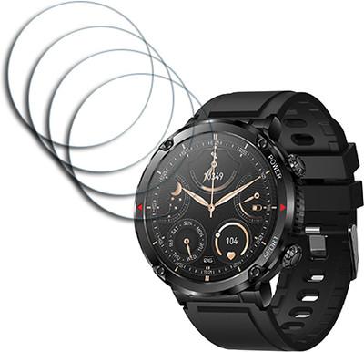 ARBAN Edge To Edge Tempered Glass for Fire-Boltt Sphere 1.6 inche SMARTWATCH SCREEN GUARD(Pack of 4)