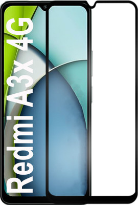 Knotyy Edge To Edge Tempered Glass for Redmi A3x(Pack of 1)