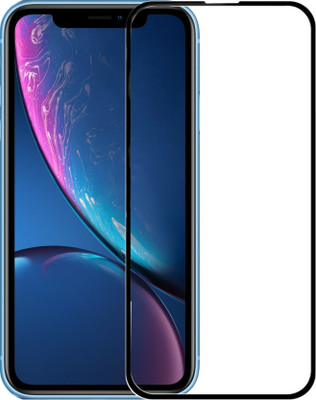 DMJHP Edge To Edge Tempered Glass for Apple iPhone XR(Pack of 1)