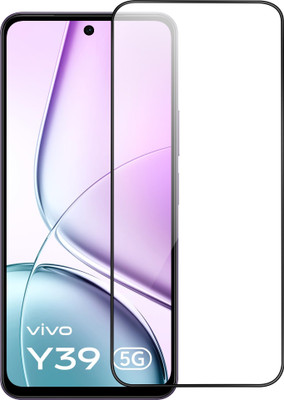 Artistque Edge To Edge Tempered Glass for Vivo T3x 5G(Pack of 1)