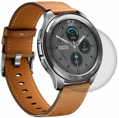 RapTag Edge To Edge Tempered Glass for iaa Vivo Watch 46mm(Pack of 2)