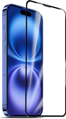 GLOBAL NOMAD Edge To Edge Tempered Glass for Apple iPhone 16e(Pack of 1)