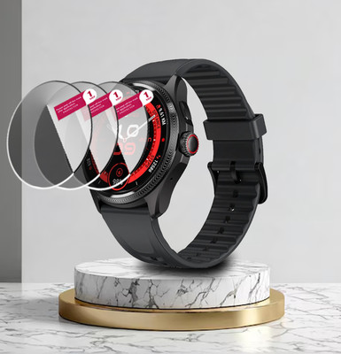 HIDEOUS Edge To Edge Tempered Glass for Mobvoi TicWatch Pro Enduro(Pack of 3)