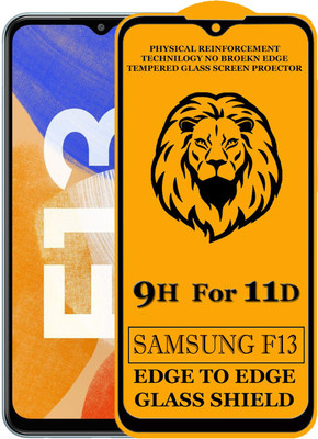 SEVEN7STAR Edge To Edge Tempered Glass for Samsung Galaxy F13(Pack of 1)