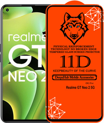 DeepzHub Edge To Edge Tempered Glass for Realme GT Neo 2 5G(Pack of 1)