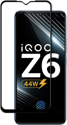 Flipkart SmartBuy Edge To Edge Tempered Glass for IQOO Z6 44W(Pack of 1)