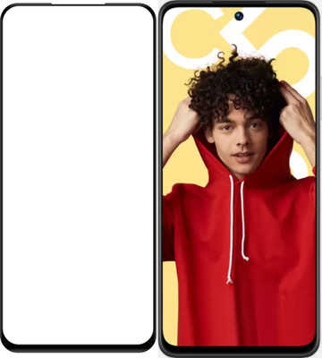 Ten To 11 Edge To Edge Tempered Glass for Realme C67 5G(Pack of 1)