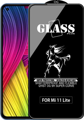 Qyist Edge To Edge Tempered Glass for MI 11 LITE(Pack of 1)