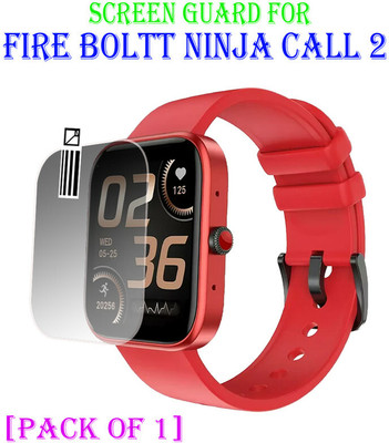 YCHROZE Edge To Edge Tempered Glass for FIRE BOLTT NINJA CALL 2(Pack of 1)