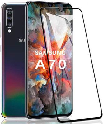 EITANSHA CREATION Edge To Edge Tempered Glass for Samsung Galaxy A70, Samsung Galaxy A70s(Pack of 1)
