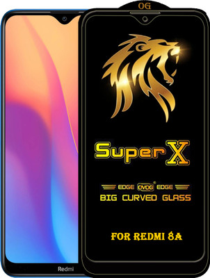 PFOAM Edge To Edge Tempered Glass for REDMI 8A(Pack of 1)