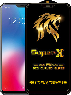 PFOAM Edge To Edge Tempered Glass for Vivo V9(Pack of 1)
