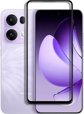 VDAT Edge To Edge Tempered Glass for OPPO Reno13 5G, OPPO Reno13(Pack of 1)
