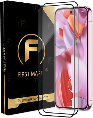 FIRST MART Edge To Edge Tempered Glass for Google Pixel 9 Pro XL, Google Pixel 9 Pro XL 5G, Pixel 9 Pro XL 5G, Pixel 9 ProXL 5G(Pack of 2)