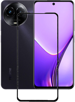 KMPERED Edge To Edge Tempered Glass for Realme 11, Realme 11x 5G(Pack of 1)