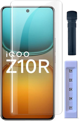 INFINITYWORLD Edge To Edge Tempered Glass for iQOO Z10R 5G(Pack of 1)