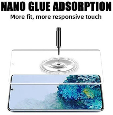 1DOLLAR Edge To Edge Tempered Glass for OnePlus 9 Pro -UV| Sensitive touch,9H Hardness, Anti-Scratch Edge to Edge Full Glue Mobile Screen protector with Wet & dry Wipes |(Pack of 2)