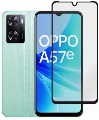 EITANSHA CREATION Edge To Edge Tempered Glass for Oppo A57e, Oppo A57E(Pack of 1)