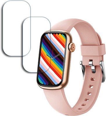 ARBAN Edge To Edge Tempered Glass for Fire-Boltt Dawn Rectangle 1.47 inch SMARTWATCH SCREEN GUARD(Pack of 2)