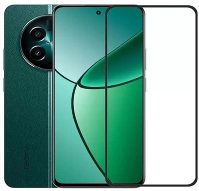 DMJHP Edge To Edge Tempered Glass for Realme Narzo N65(Pack of 1)