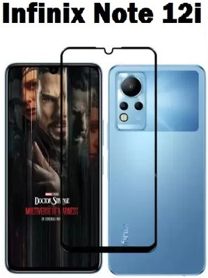LIKEDESIGN Edge To Edge Tempered Glass for Infinix Note 12i(Pack of 1)