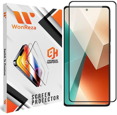 WonReza Edge To Edge Tempered Glass for Samsung F55, F55 5G(Pack of 1)
