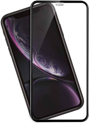 kmPPoWeR Edge To Edge Tempered Glass for Apple iPhone XR(Pack of 1)