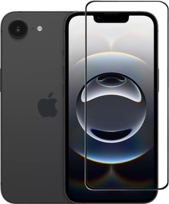 OneTech Edge To Edge Tempered Glass for IPhone 16e(Pack of 1)