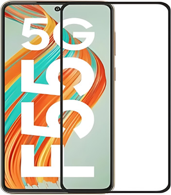 Monogamy Edge To Edge Tempered Glass for Samsung Galaxy F55 5G, High clarity screen protector(Pack of 1)