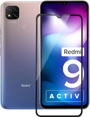 Flipkart SmartBuy Edge To Edge Tempered Glass for REDMI 9 Activ(Pack of 1)