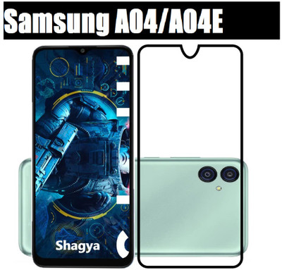 O2MG Edge To Edge Tempered Glass for SAMSUNG Galaxy A04, SAMSUNG A04, SAMSUNG Galaxy A04E, SAMSUNG A04E(Pack of 1)