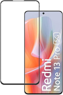 Q Box Edge To Edge Tempered Glass for redmi note 13, redmi note 13 pro, poco x6, poco x6 pro, poco m6 pro 4G(Pack of 1)