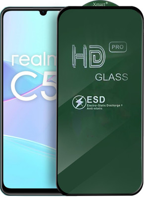 Knotyy Edge To Edge Tempered Glass for realme C51, Realme C51(Pack of 1)