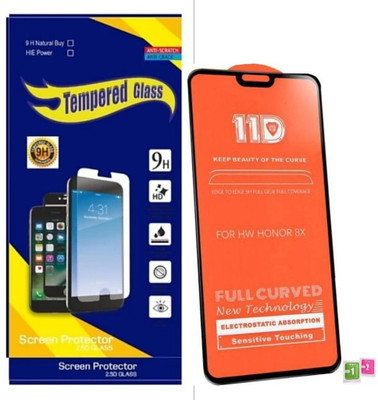 9H Edge To Edge Tempered Glass for Apple iPhone XS Max(Pack of 1)