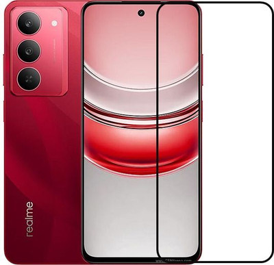 NEXZONE Edge To Edge Tempered Glass for Realme 14x 5G, Realme P3 Lite 5G(Pack of 1)