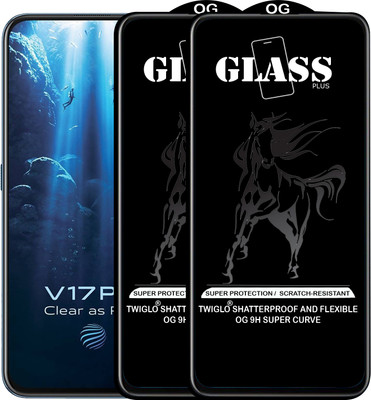 CYOR Edge To Edge Tempered Glass for VIVO V17 PRO(Pack of 2)