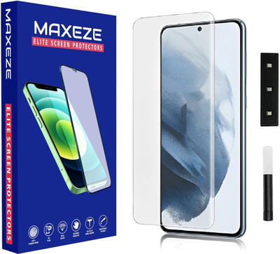 MAXEZE Edge To Edge Tempered Glass for OnePlus 12R 5G(Pack of 1)